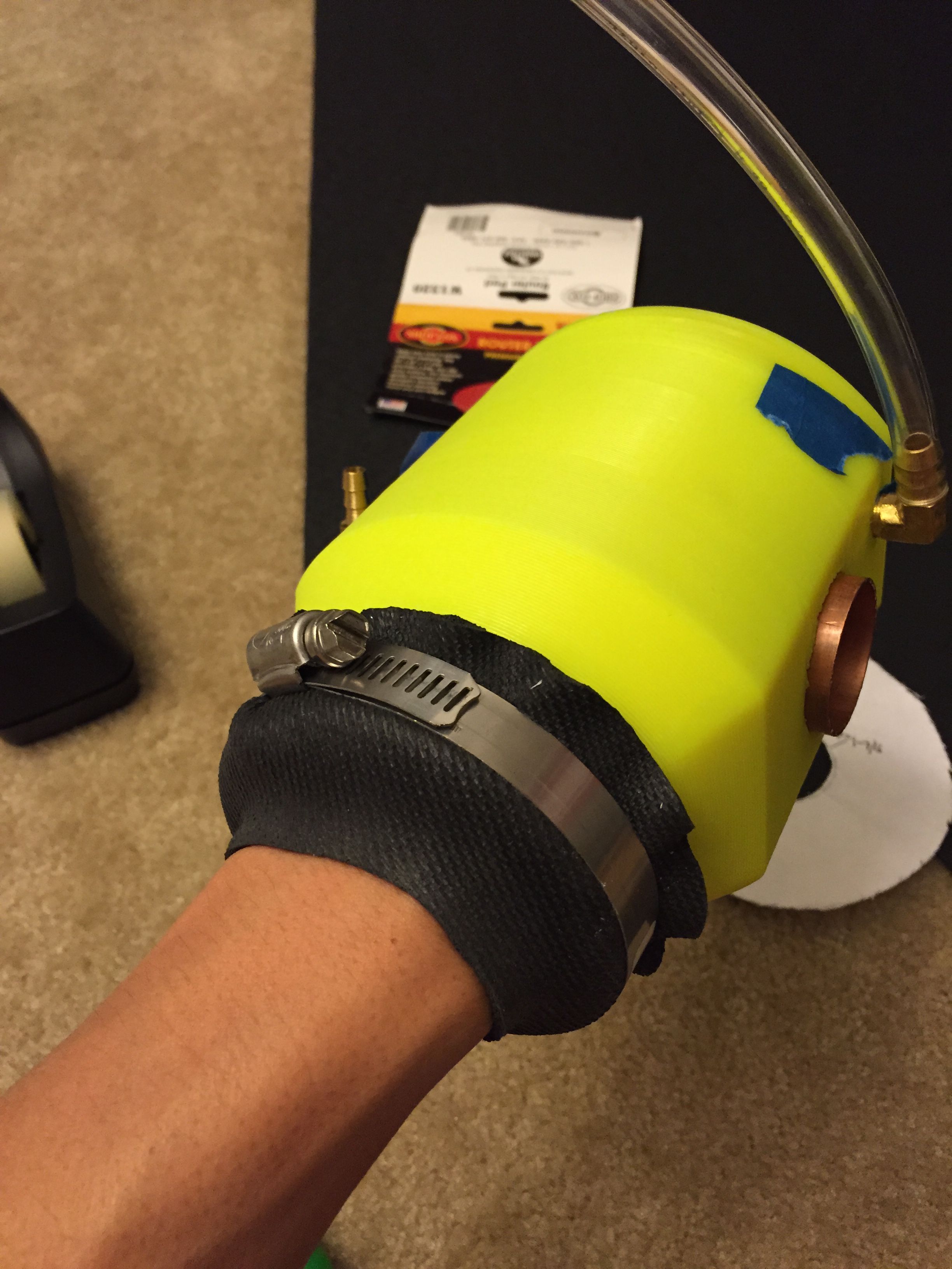 Testing vacuum chamber size