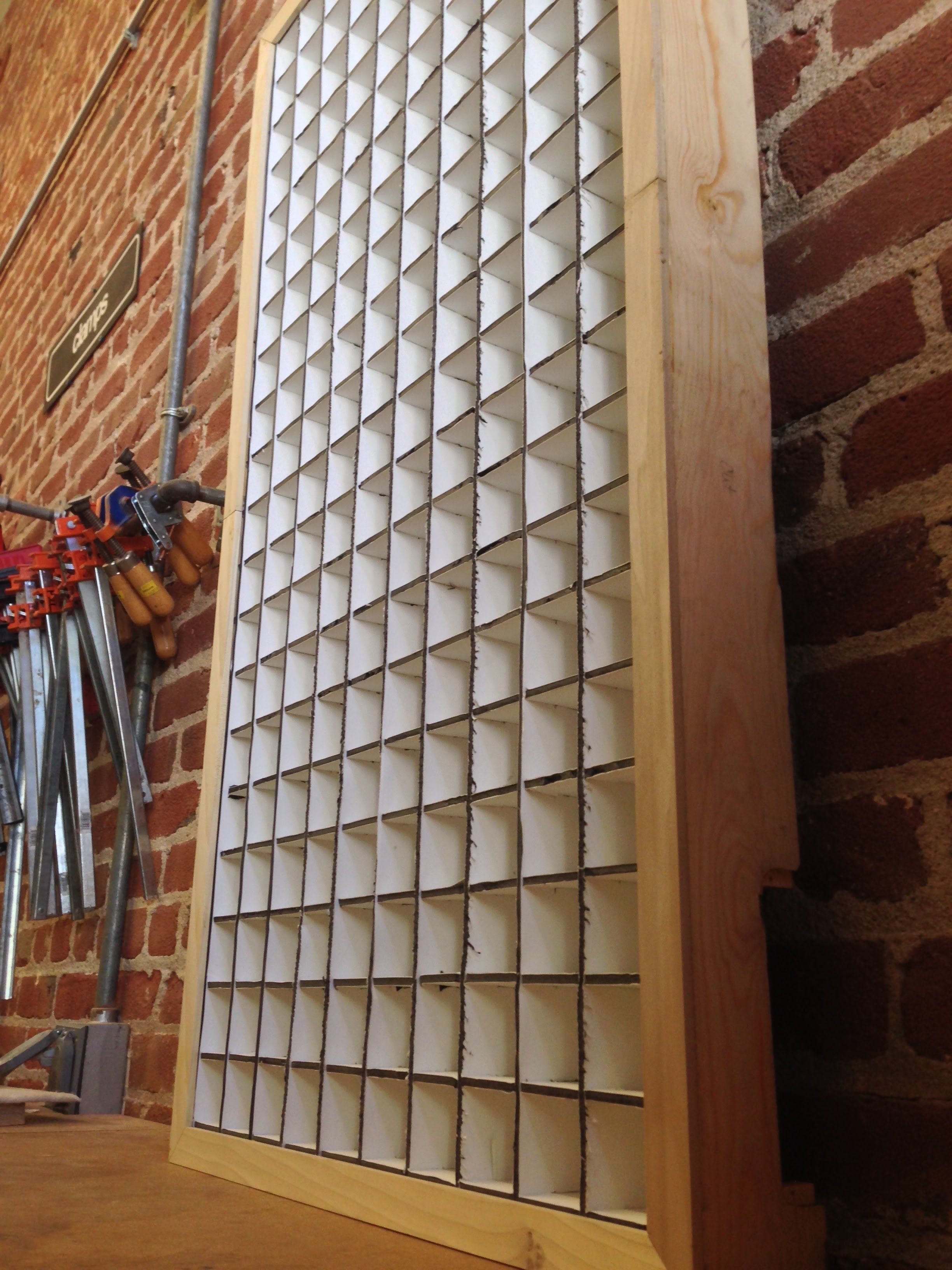 Test fitting the grid