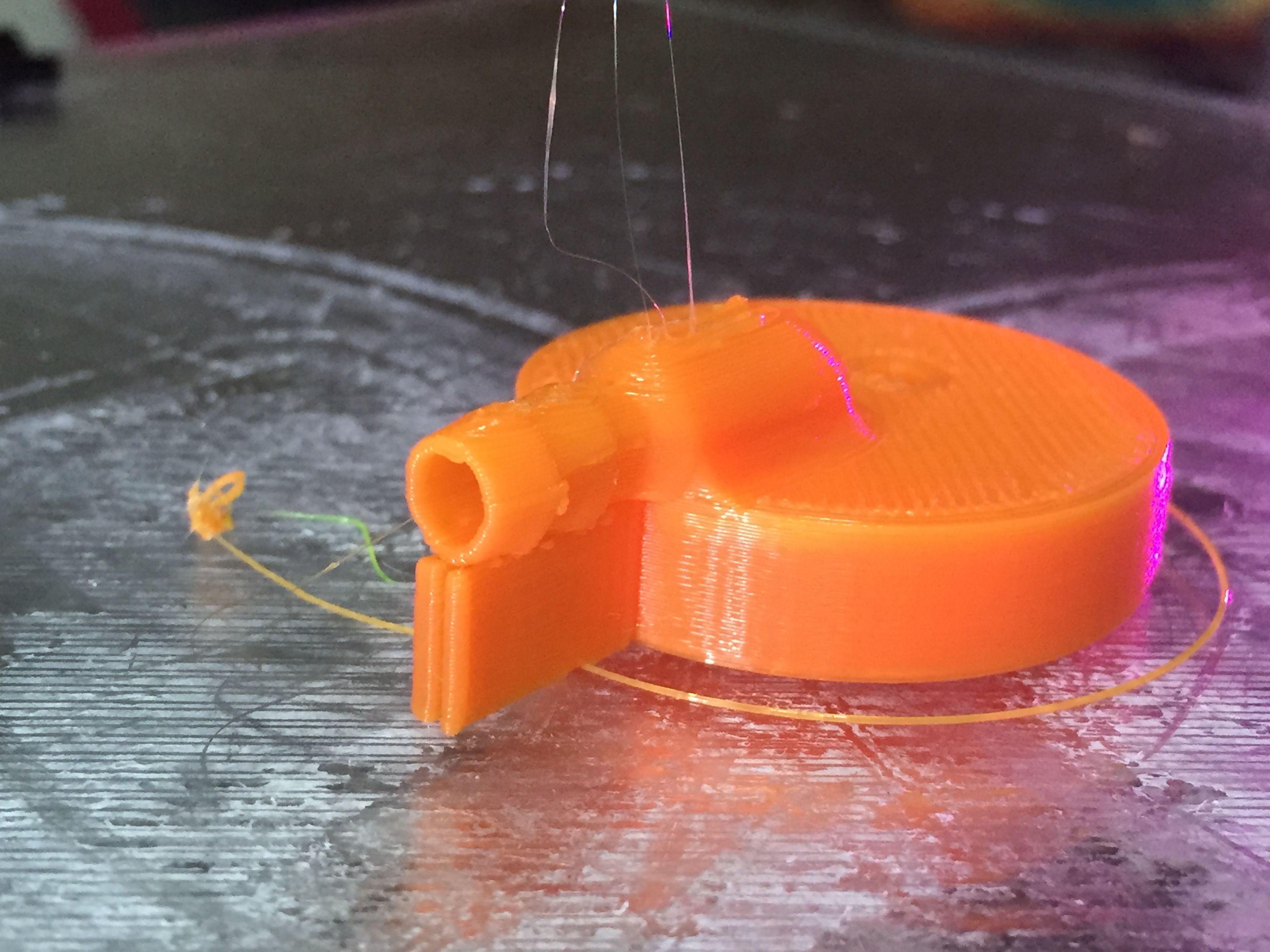 3D printed pipe endcap