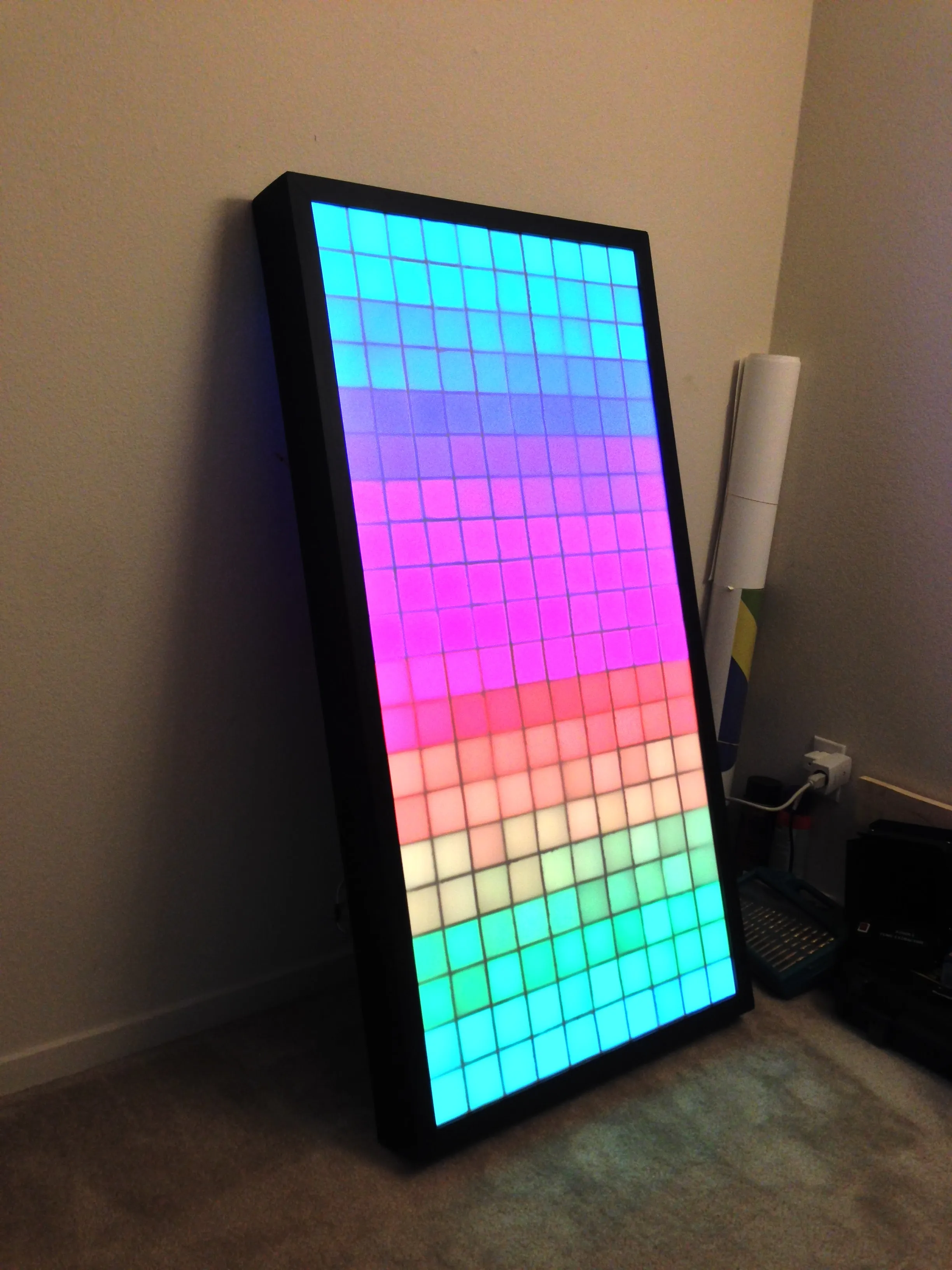 Wall Tetris LED Board