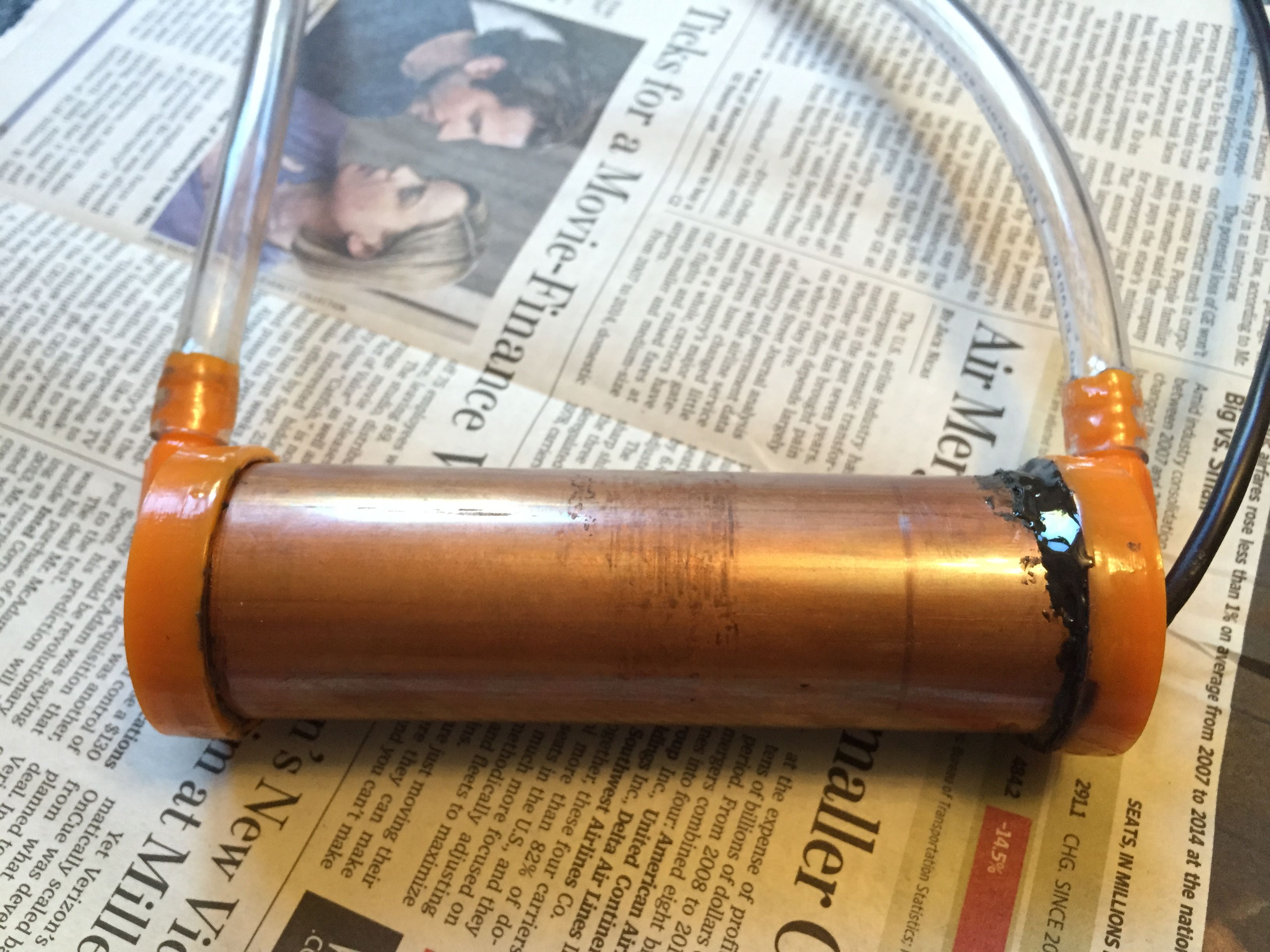 Assembled water pipe