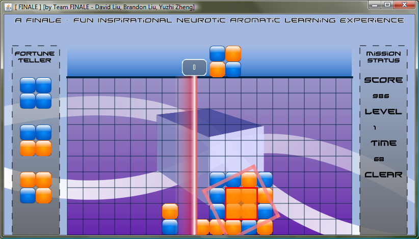 Square matching animation