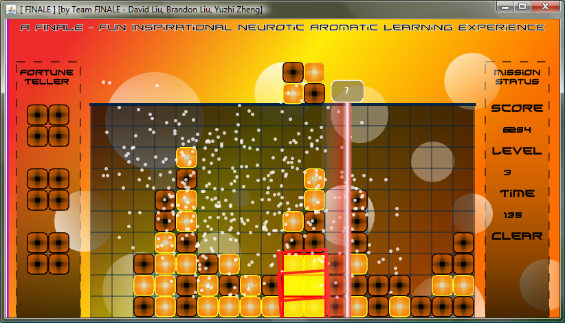 Game levels with explosions